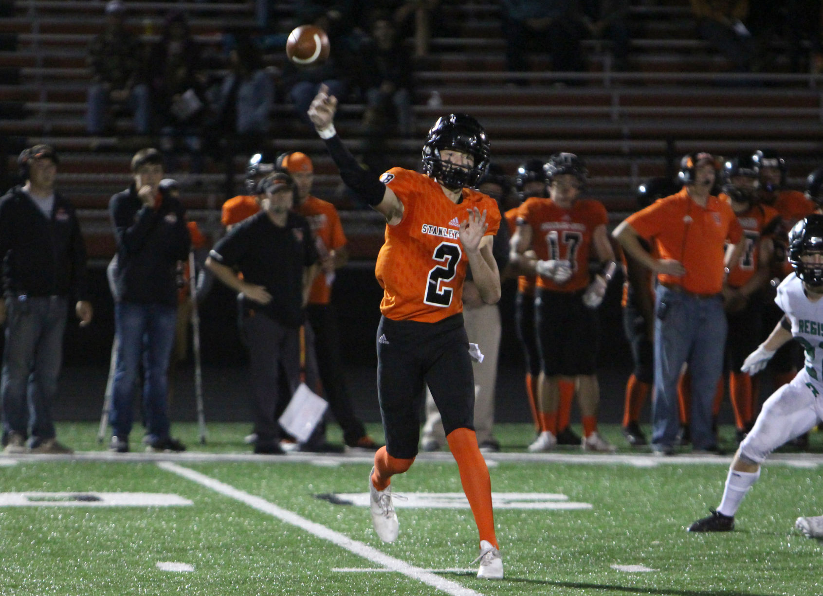 Eau Claire Regis at Stanley-Boyd football 10-8-21